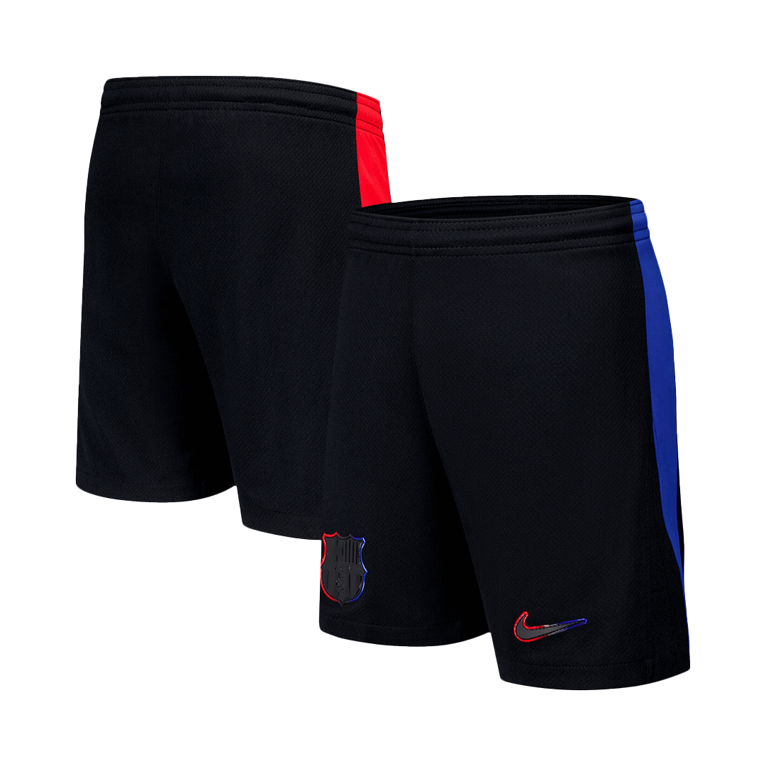 Barcelona Away Soccer Jersey Kit(Jersey+Shorts) 2024/25  - Spotify Logo Without Text