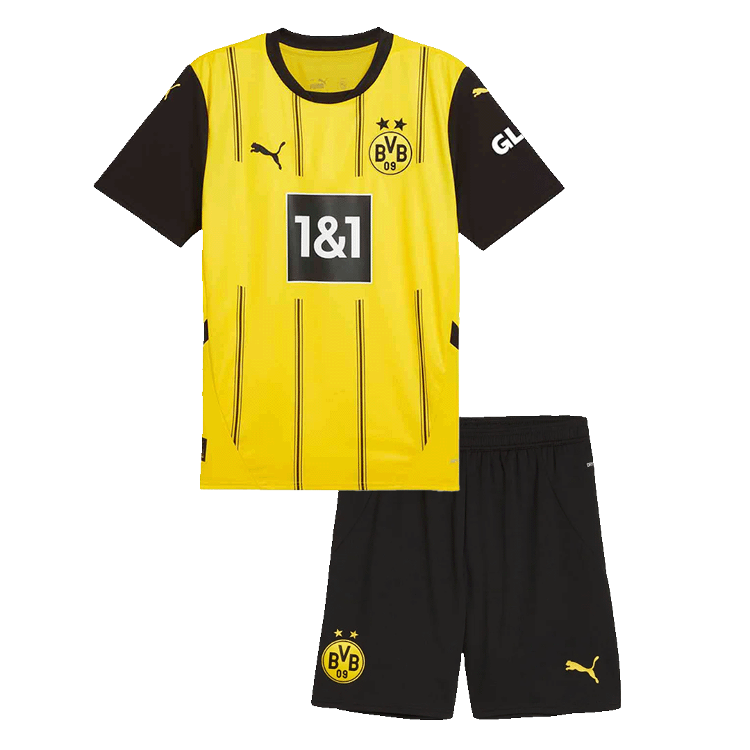Kids Borussia Dortmund Home Soccer Kits 2024/25