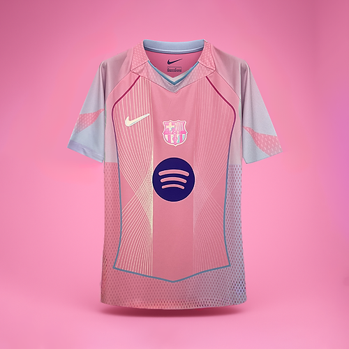 Barcelona Pink Soccer Jersey 2025/26