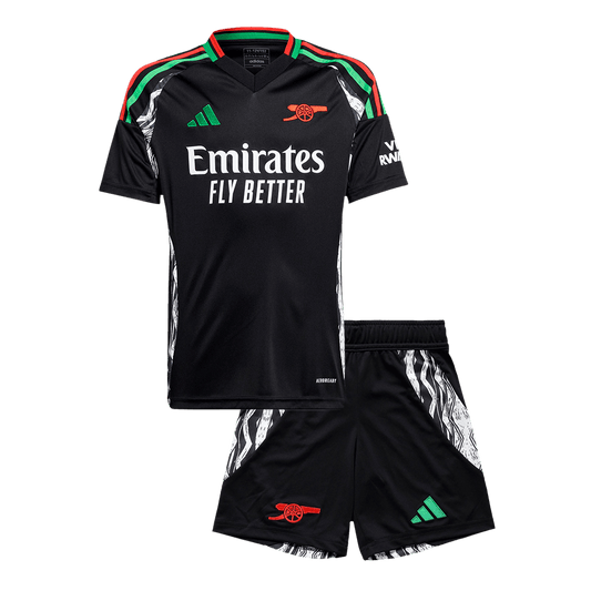 Gift-Kid's Arsenal Away Soccer Jersey Kit(Shirt+Shorts) 2024/25