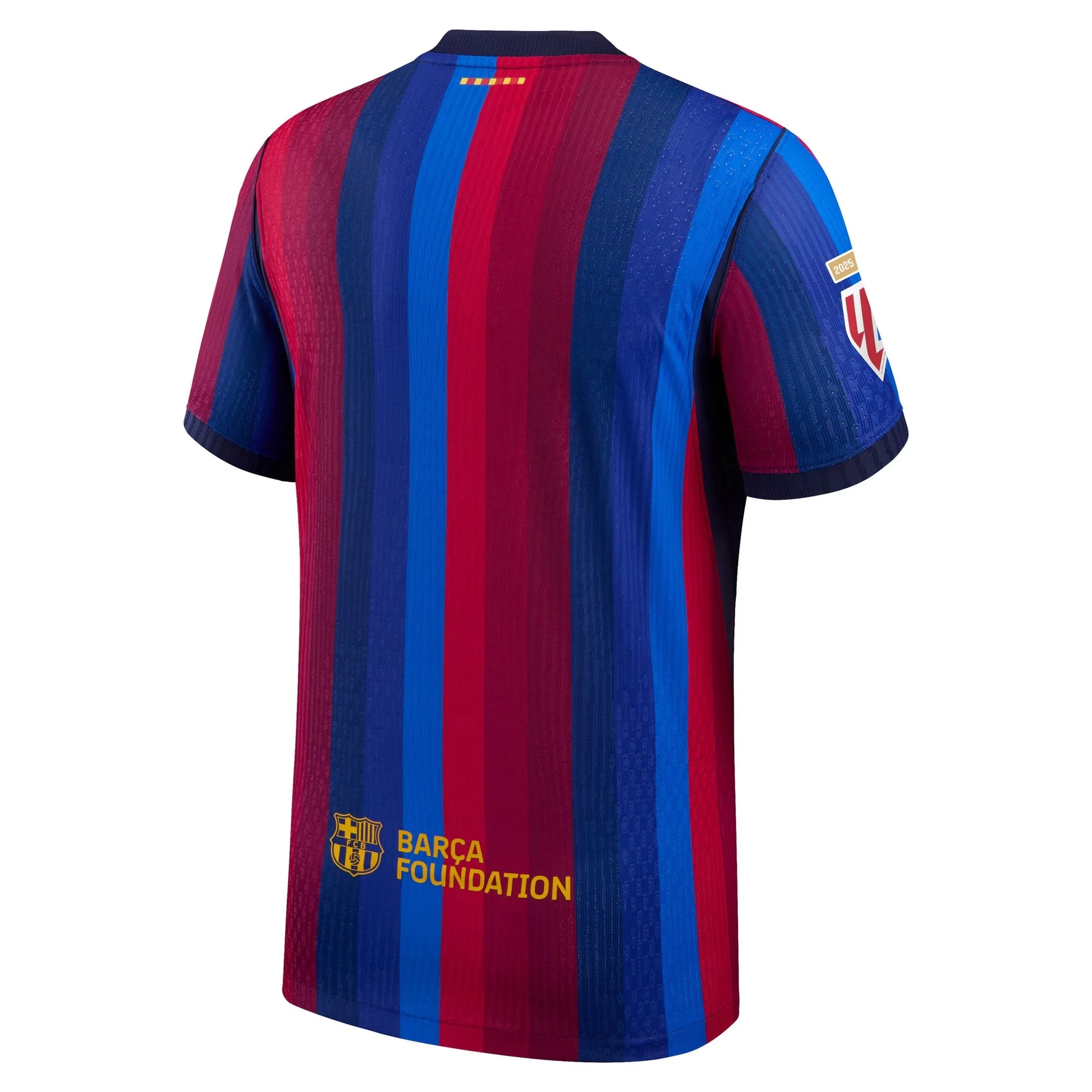 Barcelona 2026/27 Home Match Authentic Patch Jersey Back View