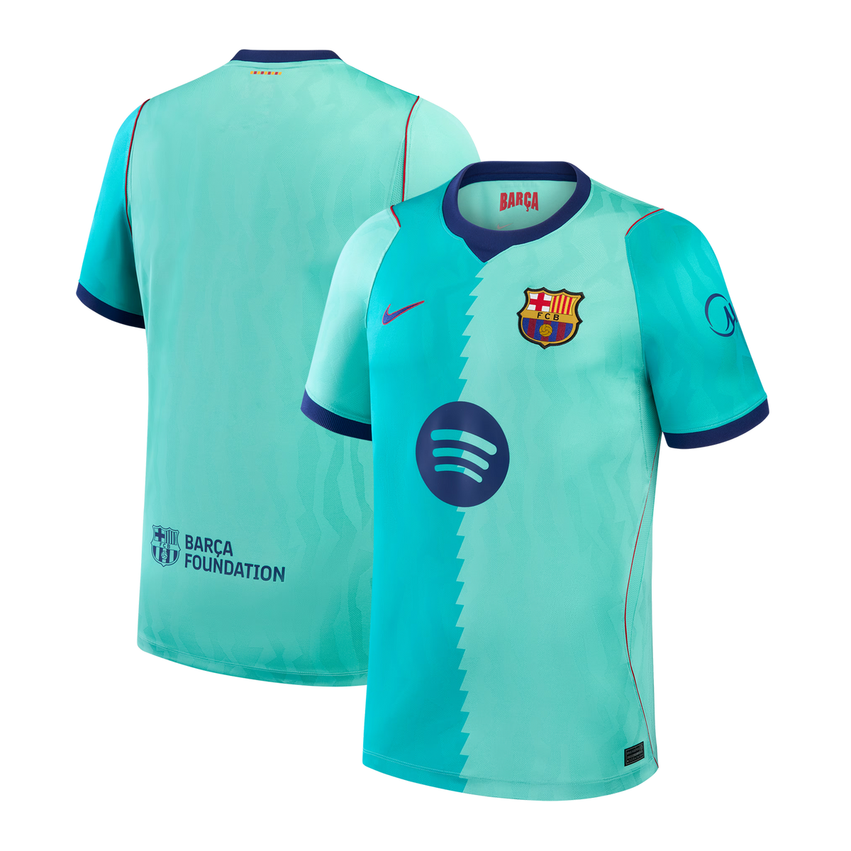 Barcelona 2026/27 Third Stadium Replica Jersey - Turquoise