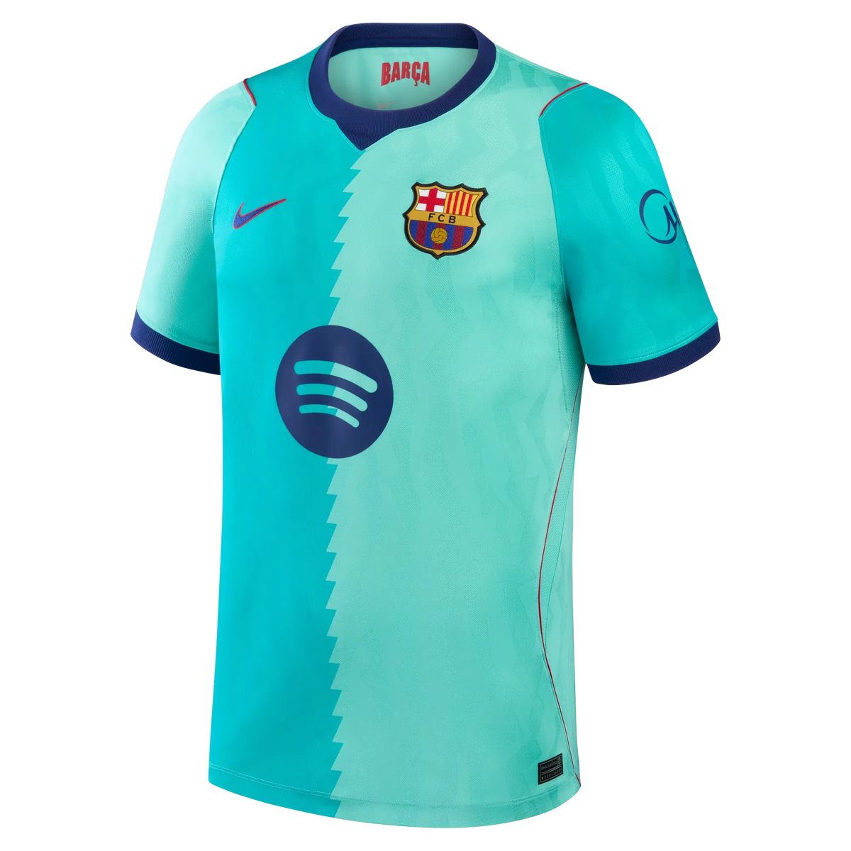 Barcelona 2026/27 Third Stadium Replica Jersey - Turquoise