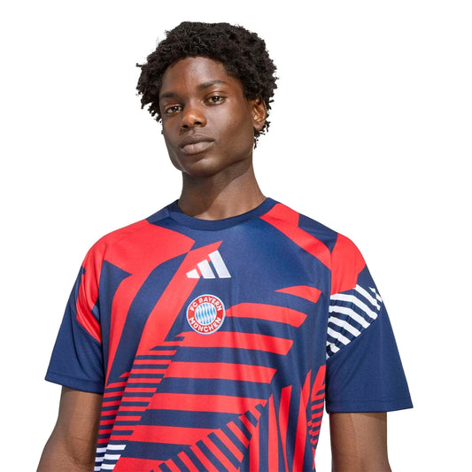 Bayern Munich 2026/27 Pre-Match Home Training Jersey - Blue_Red