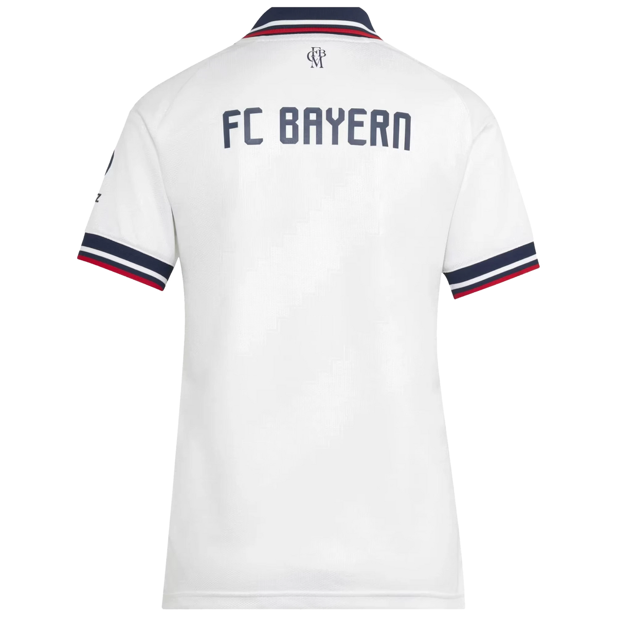 Back view of youth Bayern Munich 2026-2027 away white replica football shirt by Final Third Kit