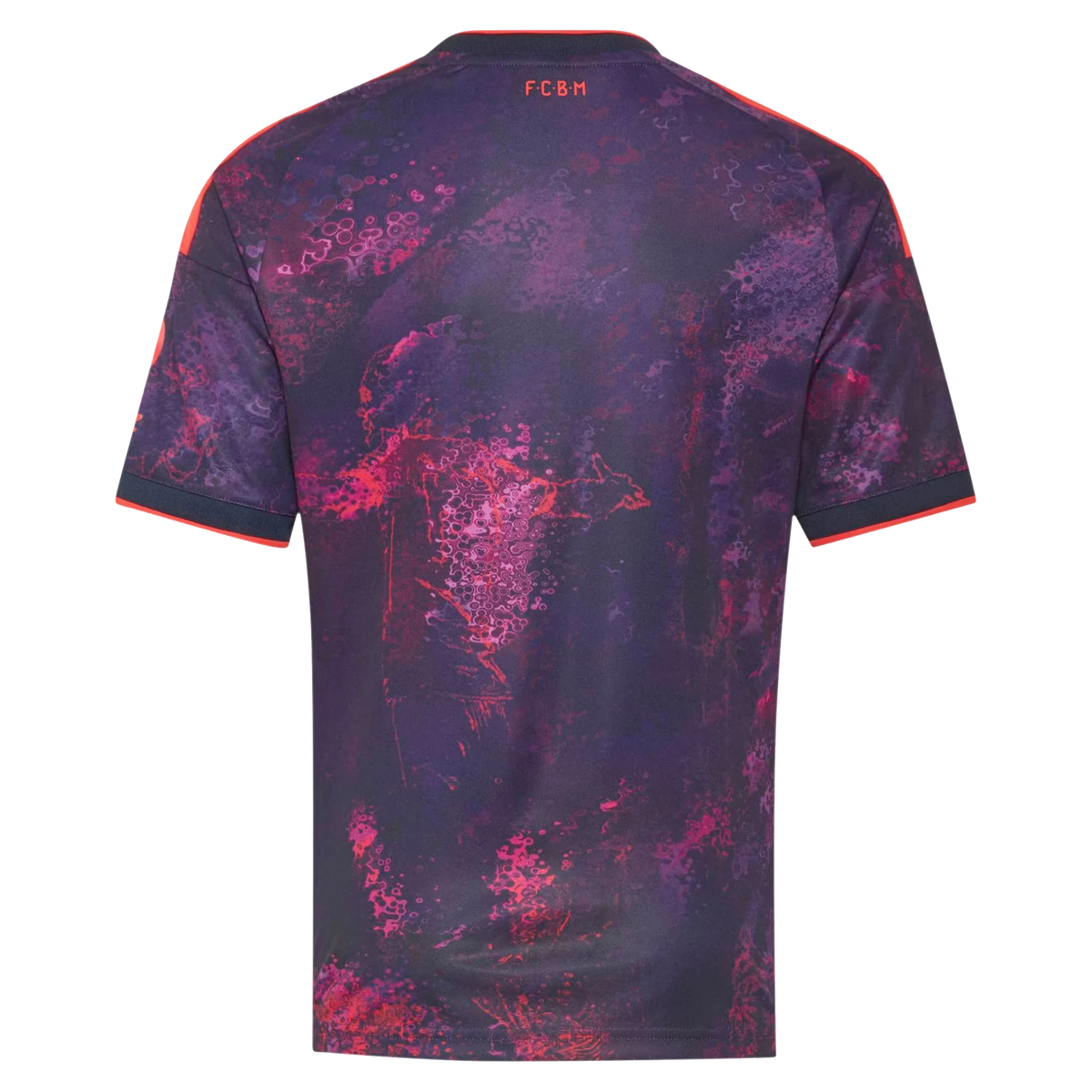 Back view of Bayern Munich 2026-2027 third purple replica football shirt by Final Third Kit