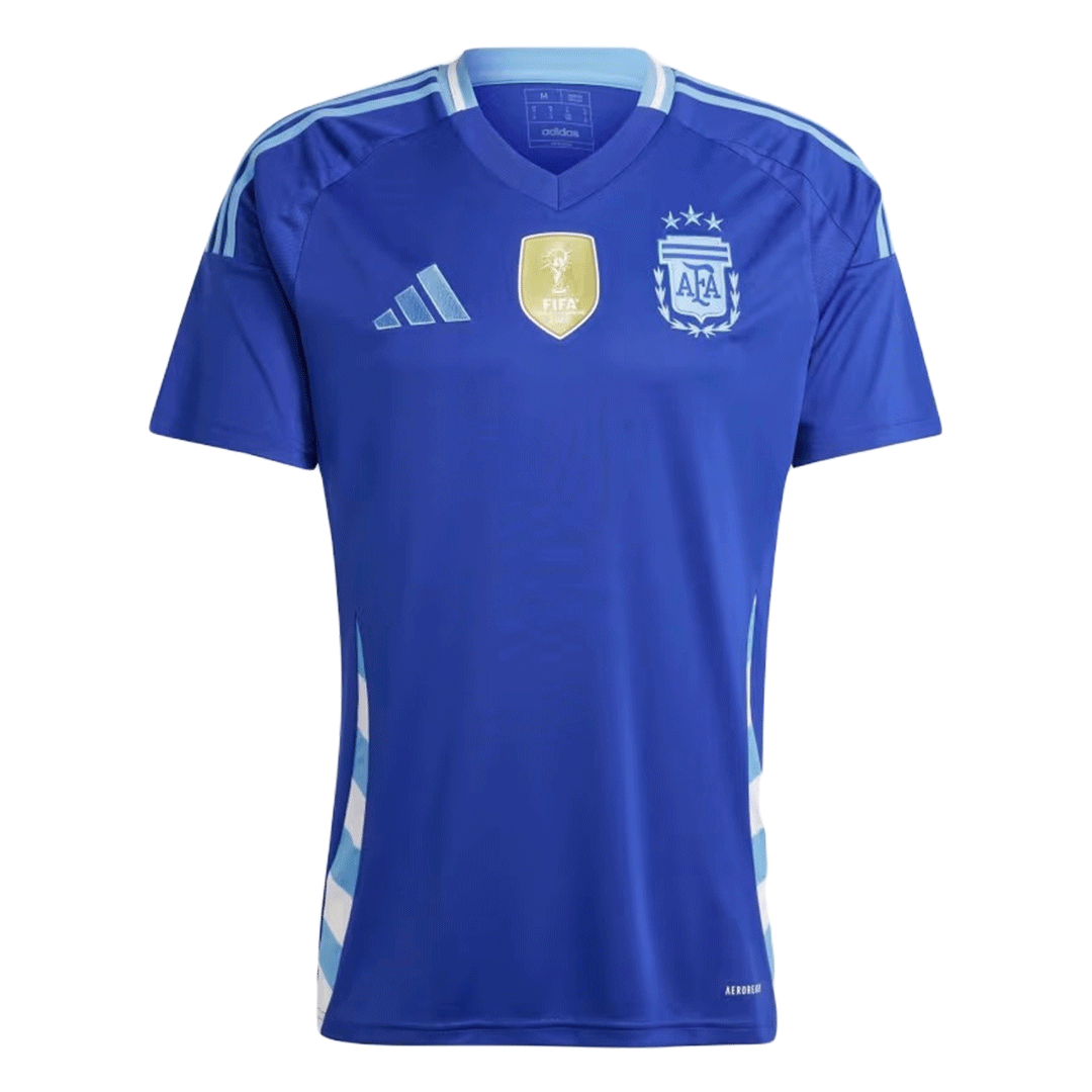 Gift-Argentina Soccer Jersey Away Custom Shirt 2024