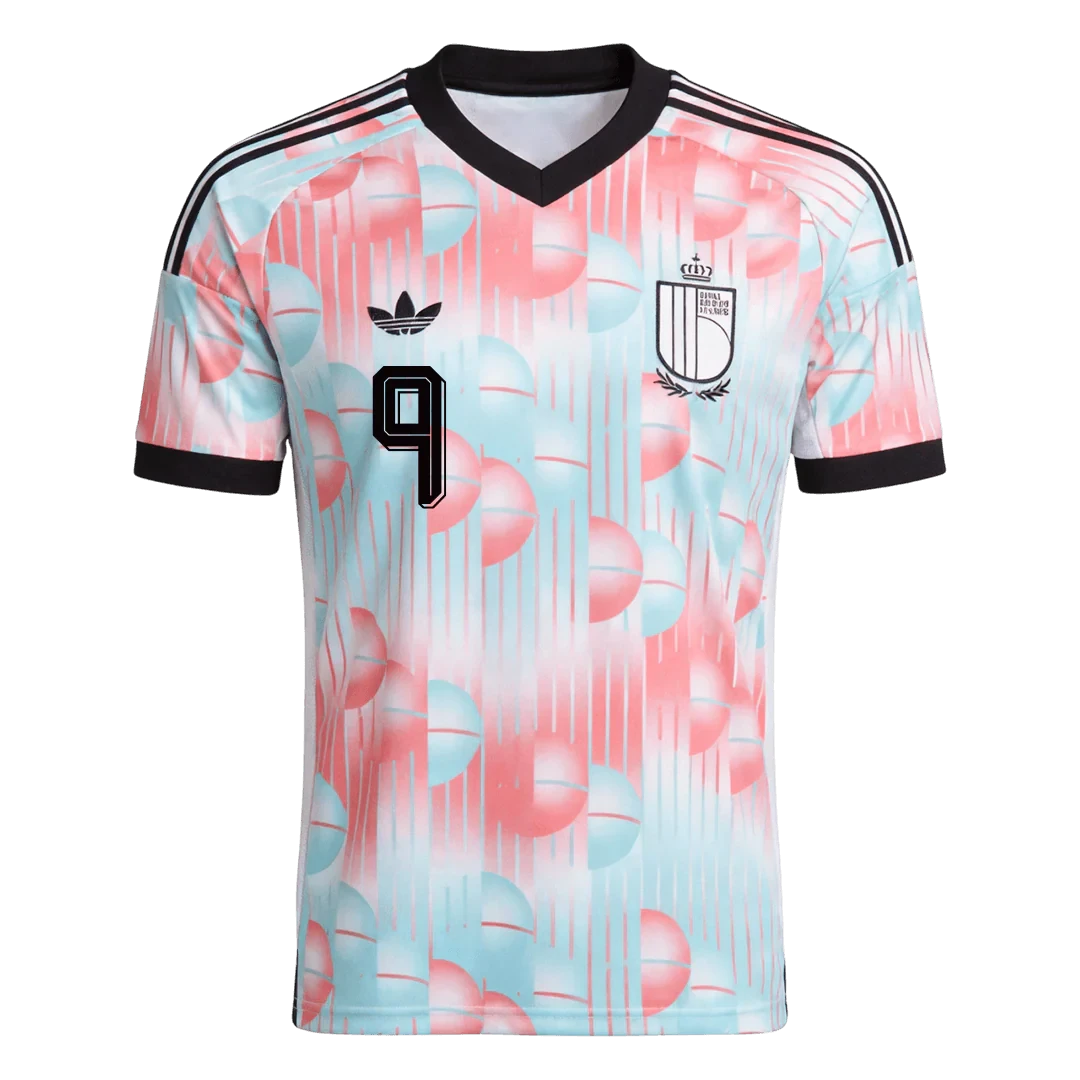 Belgium 2026/27 Away Stadium Replica Jersey With Lukaku #9 Printing Front View