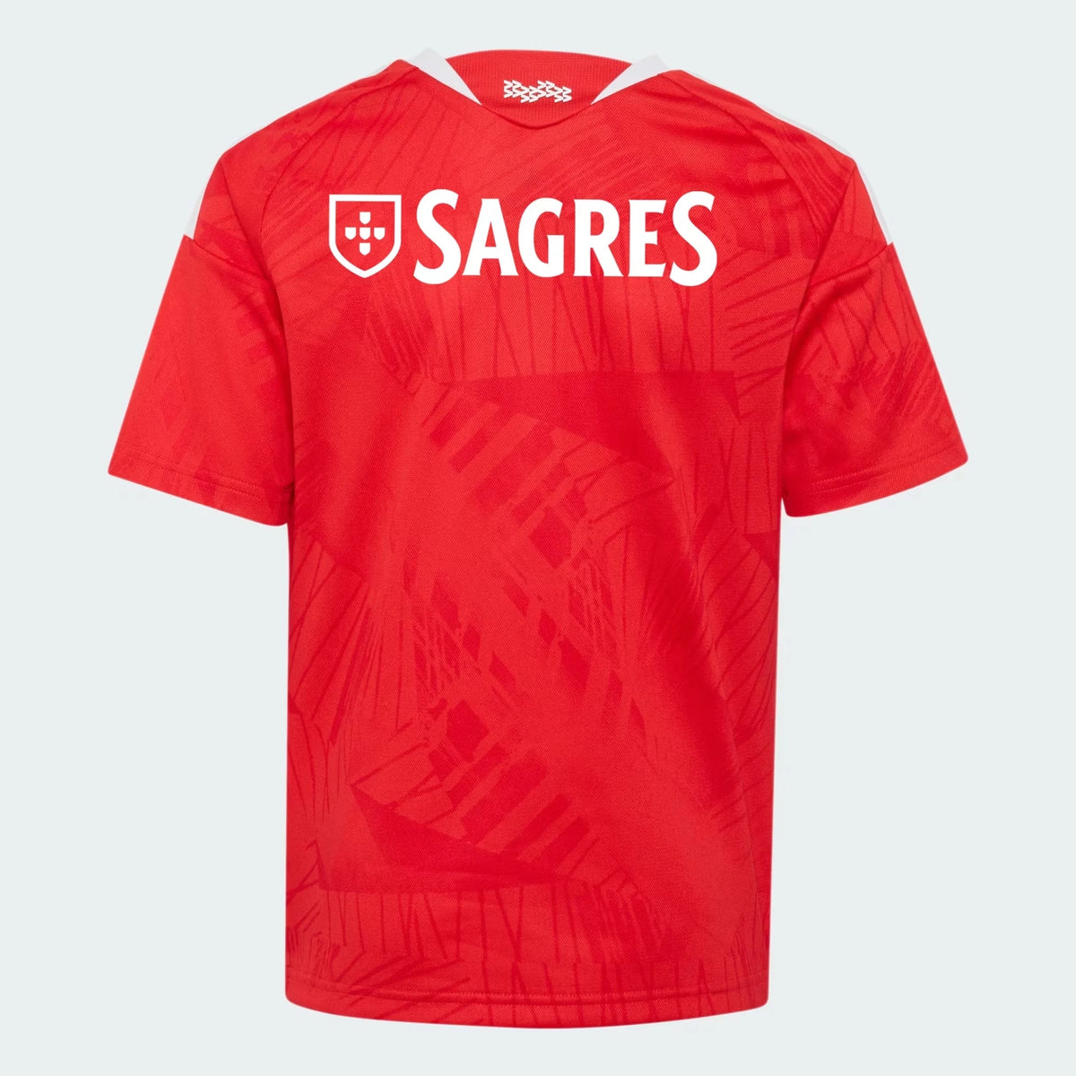 Back view of youth Benfica 2026-2027 home red stadium replica football shirt by Final Third Kit