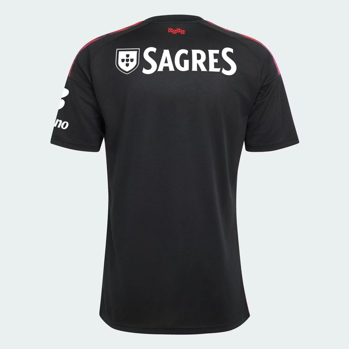 Back view of Benfica 2026-2027 third black stadium replica football shirt by Final Third Kit