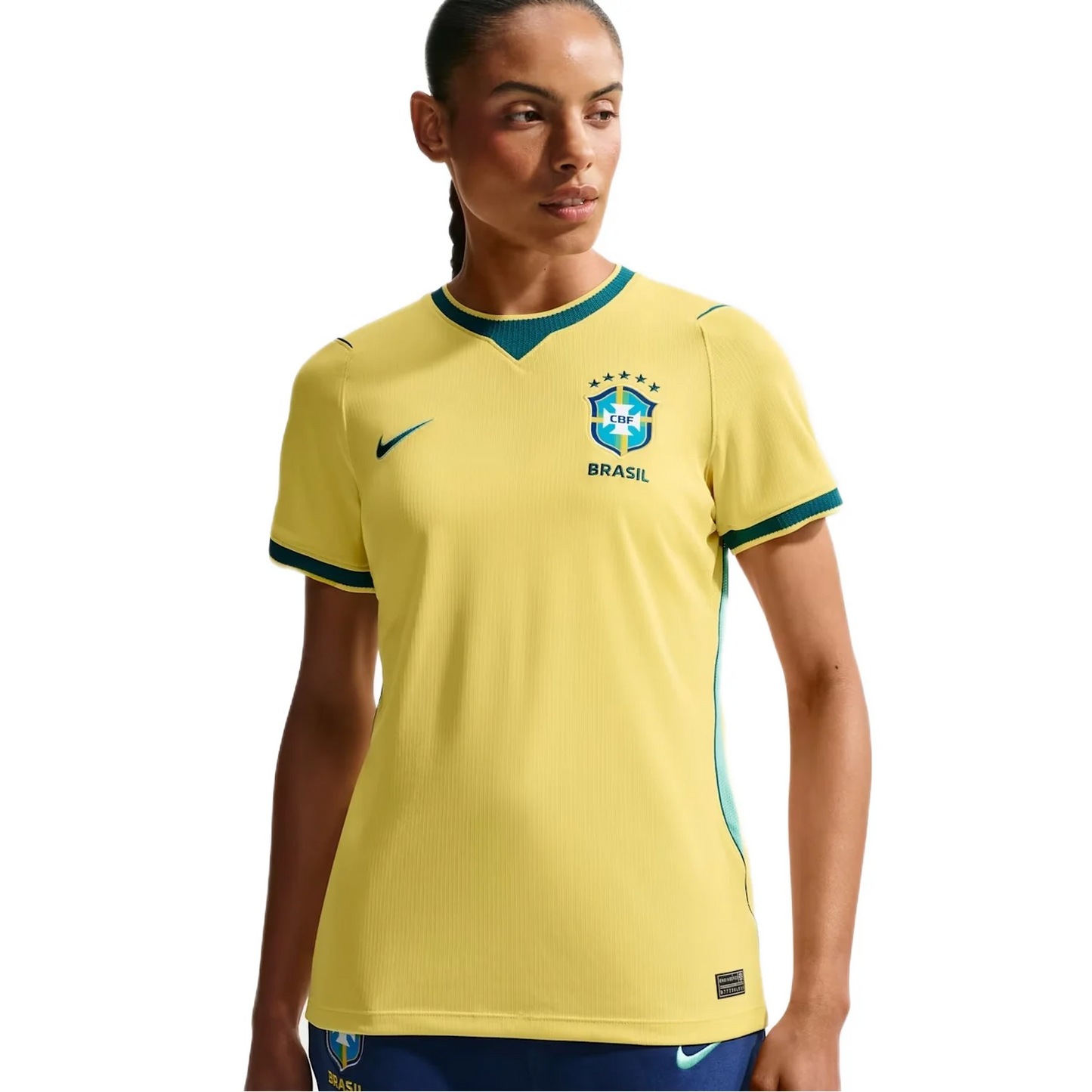 Women Wearing A Yellow Brazil 2026 Home Jersey
