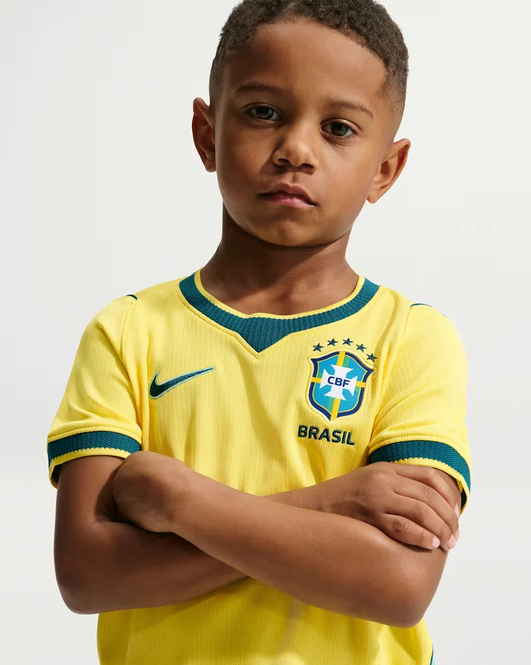 Brazil 2026 World Cup Away Kids Stadium Replica Jersey
