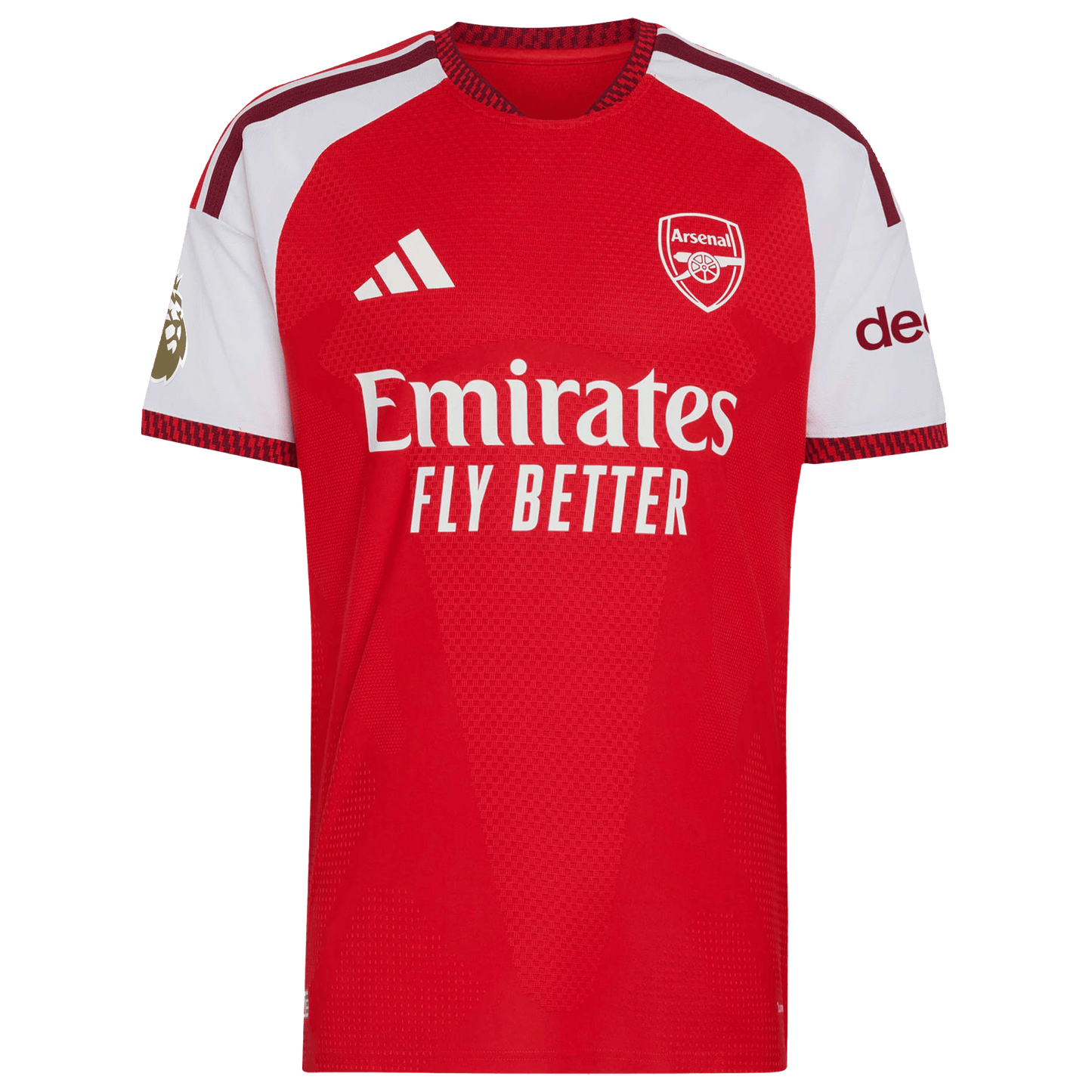 Arsenal 2026/27 Home Match Authentic Jersey - Saka #7 front view