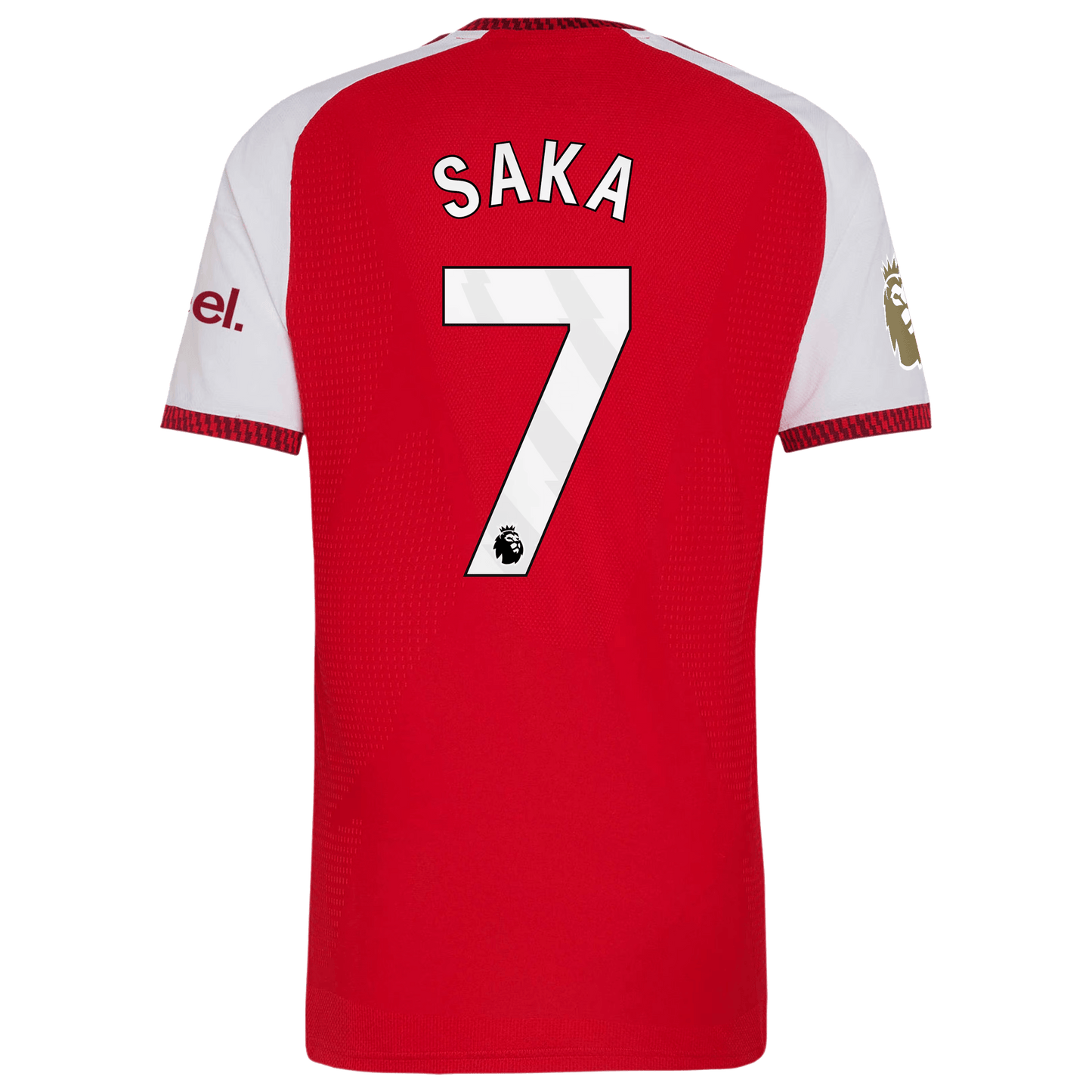 Arsenal 2026/27 Home Match Authentic Jersey - Saka #7 back view