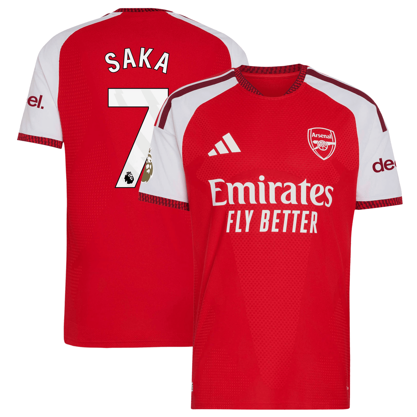 Arsenal 2026/27 Home Match Authentic Jersey - Saka #7