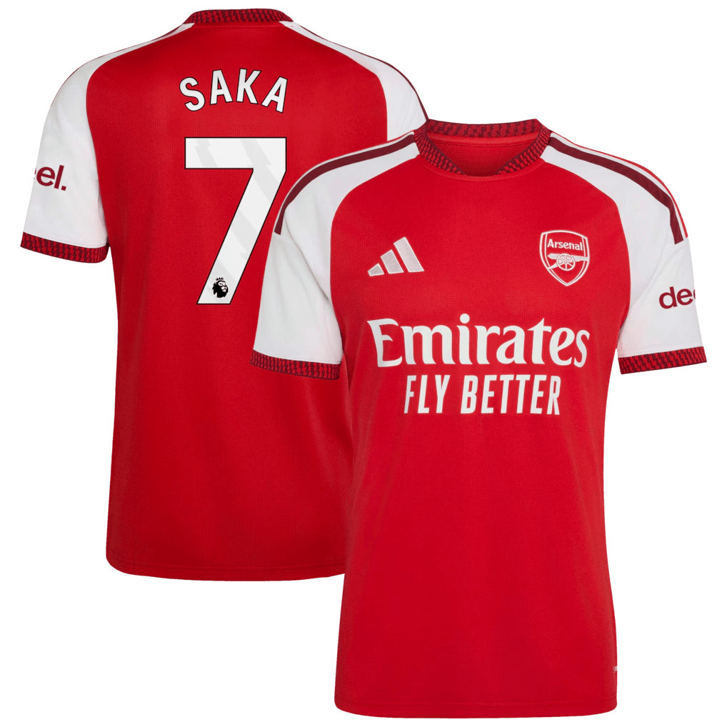 Arsenal 2026/27 Home Stadium Replica Jersey - Saka #7
