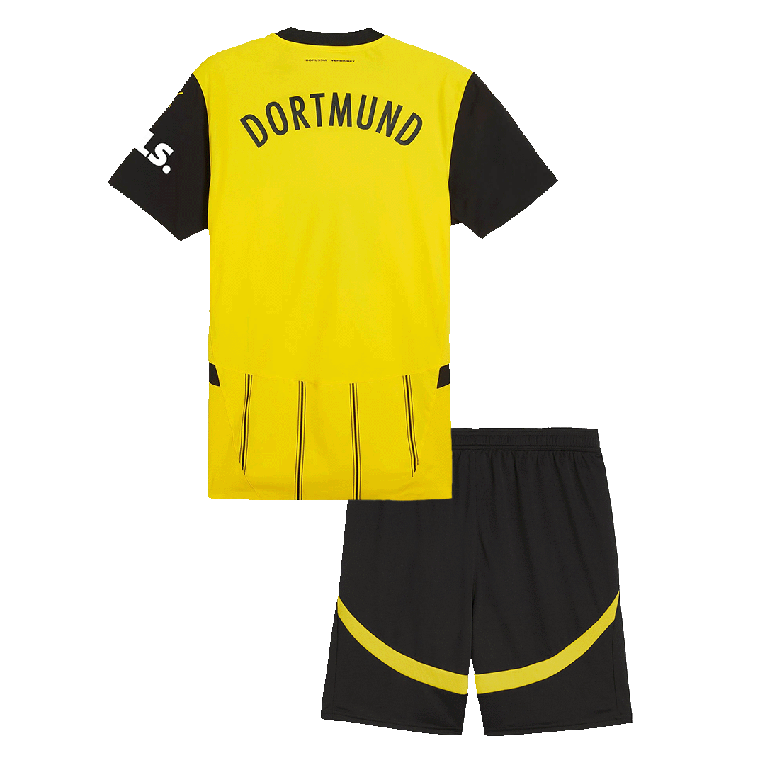 Kids Borussia Dortmund Home Soccer Kits 2024/25