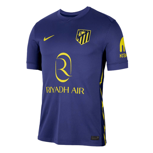 Atletico Madrid Soccer Jersey Away Custom Shirt 2025/26 Jersey