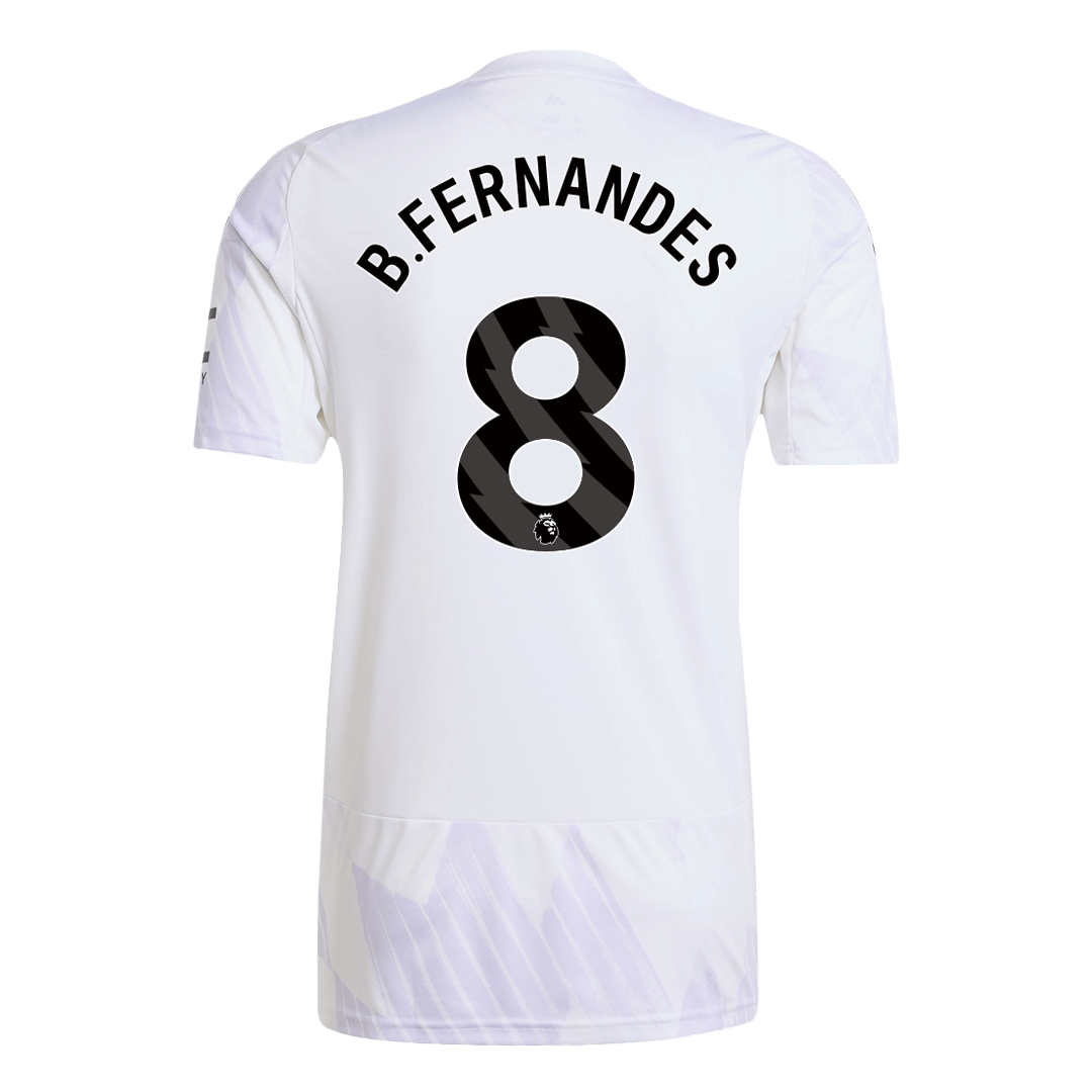 B.FERNANDES #8 Manchester United Away Soccer Jersey 2025/26