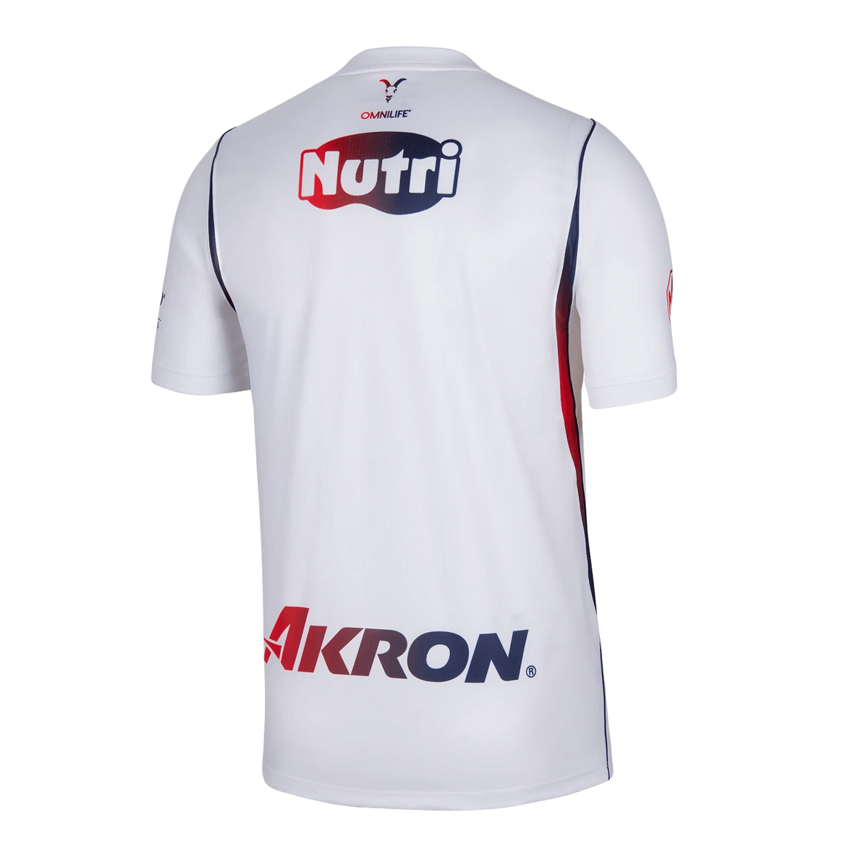 Back view of Chivas 2026-2027 away white stadium replica football shirt by Final Third Kit