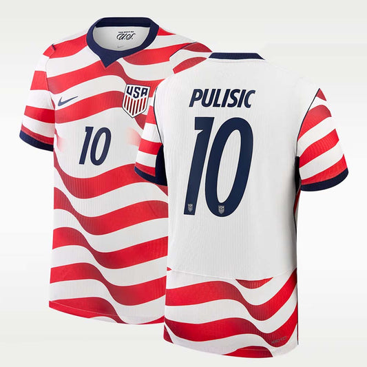 Christian Pulisic USMNT 2026 World Cup Home Soccer Jersey - Stadium Replica - Final Third Kit