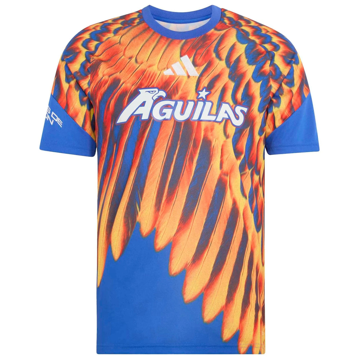 Front view of Club America 2026-2027 home blue pre-match top by Final Third Kit