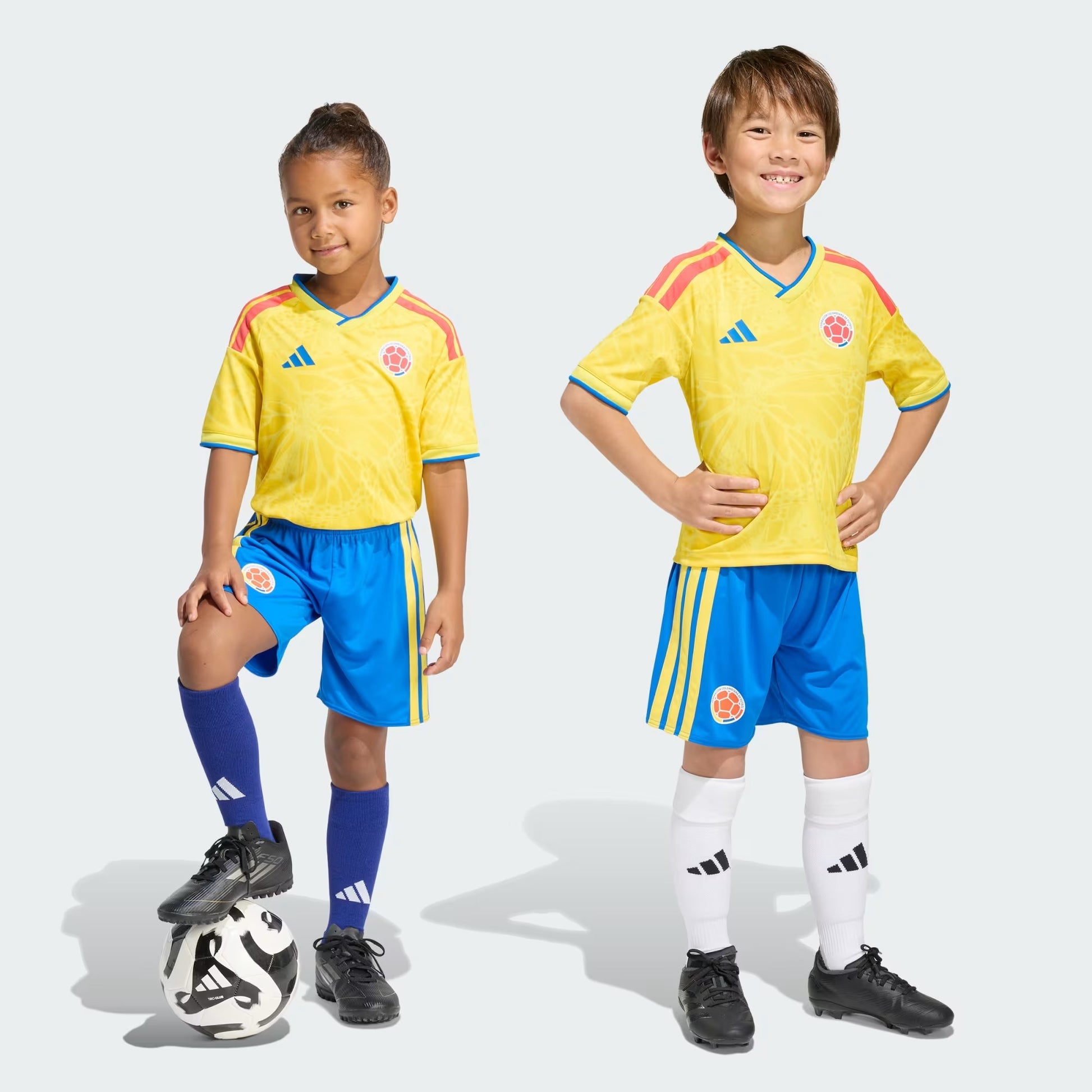 Colombia National Team 2026 Home Kids Soccer Jersey Set Blank - Final Third Kit