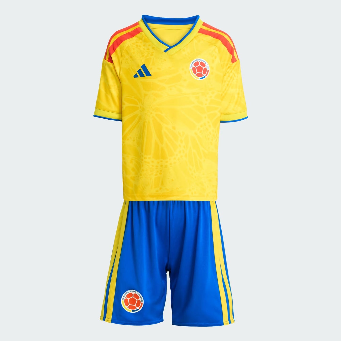 Colombia National Team 2026 Home Kids Soccer Jersey Set Blank - Final Third Kit