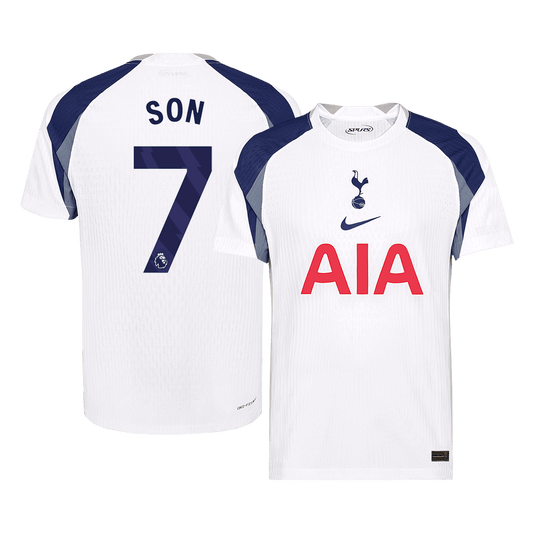 Tottenham Hotspur SON #7 Home Soccer Jersey 2025/26 - Player Version