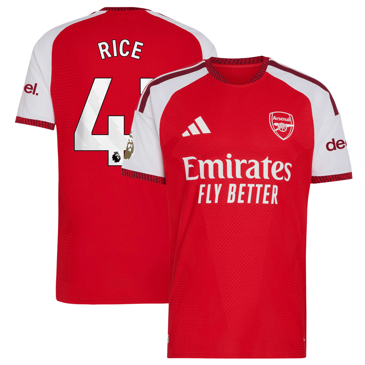 Arsenal 2026/27 Home Match Authentic Jersey - Rice #41