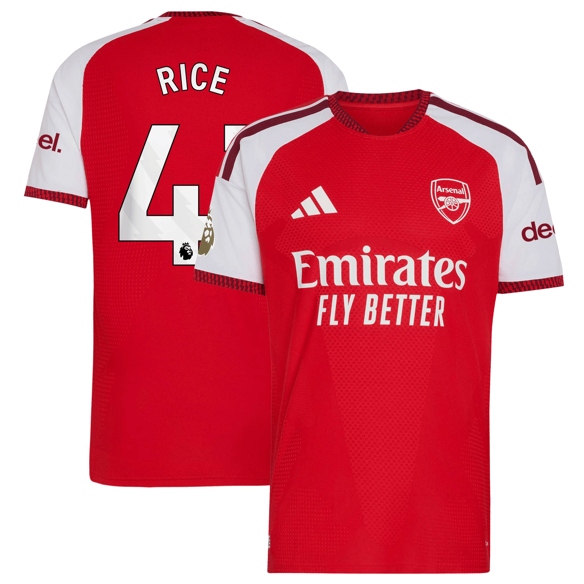 Arsenal 2026/27 Home Match Authentic Jersey - Rice #41