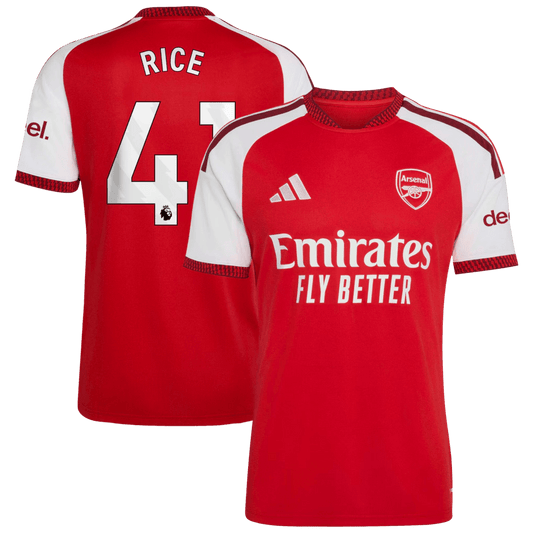 Arsenal 2026/27 Home Stadium Replica Jersey - Rice #41