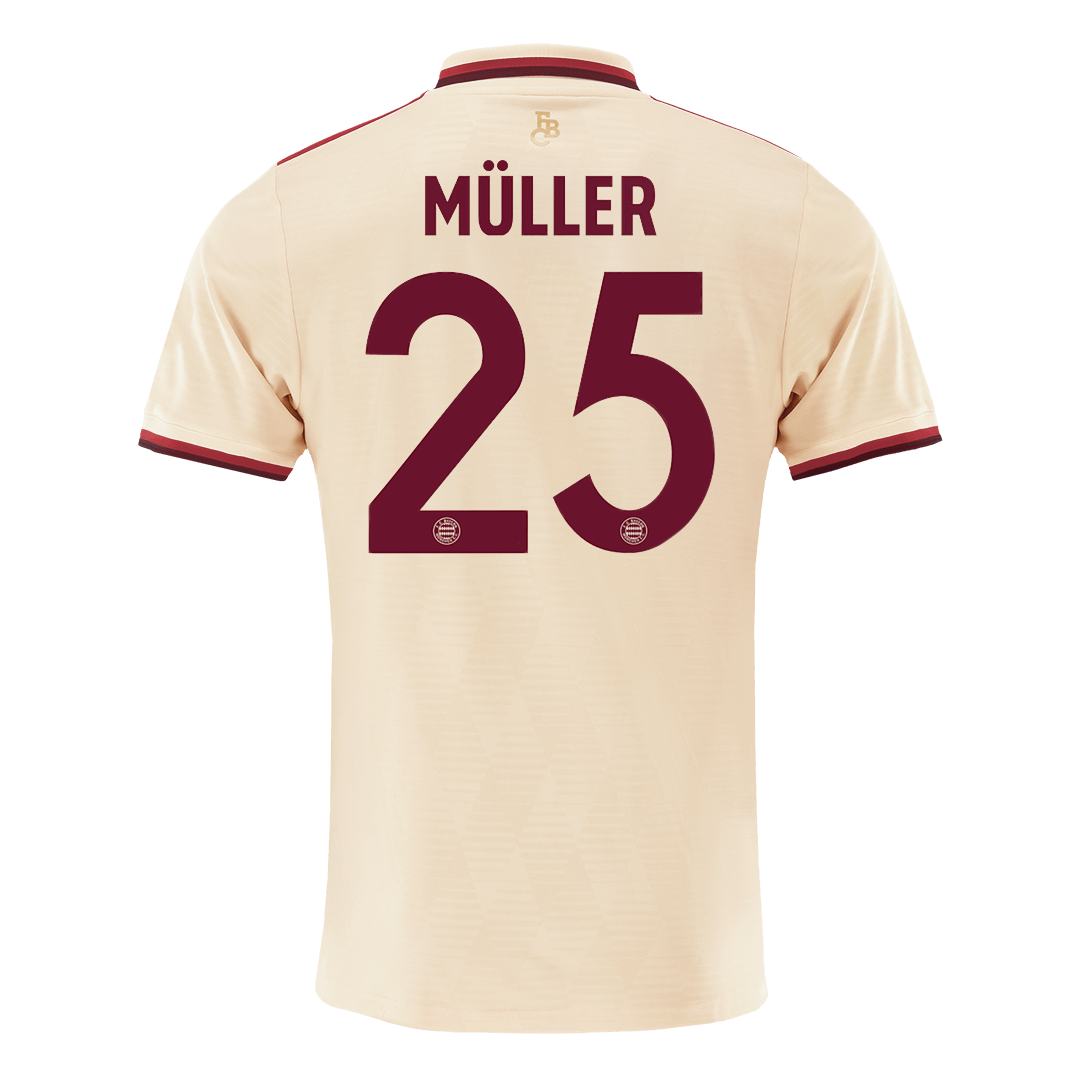 M¨¹LLER  #25 Bayern Munich Third Away Soccer Jersey 2024/25