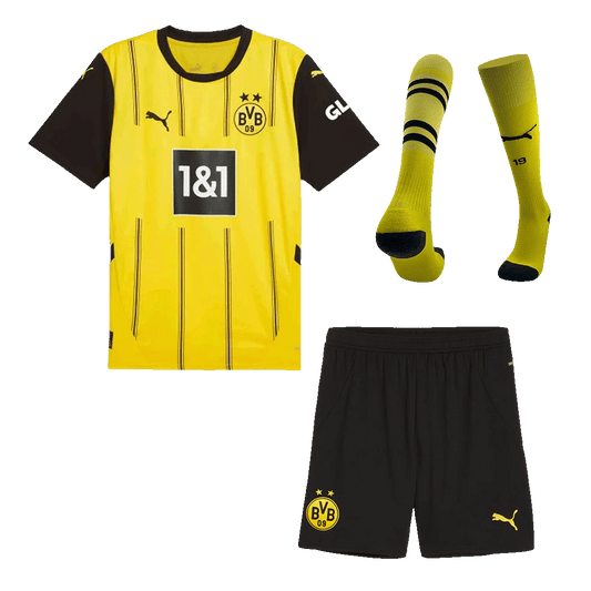 Borussia Dortmund Home Custom Full Soccer Kit 2024/25
