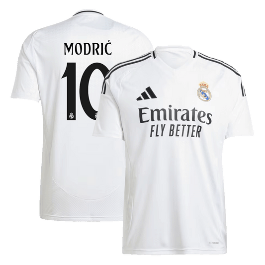 Real Madrid Soccer Jersey Modric #10 Home 2024/25