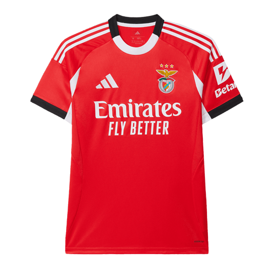 Benfica Soccer Jersey Home Shirt 2025/26