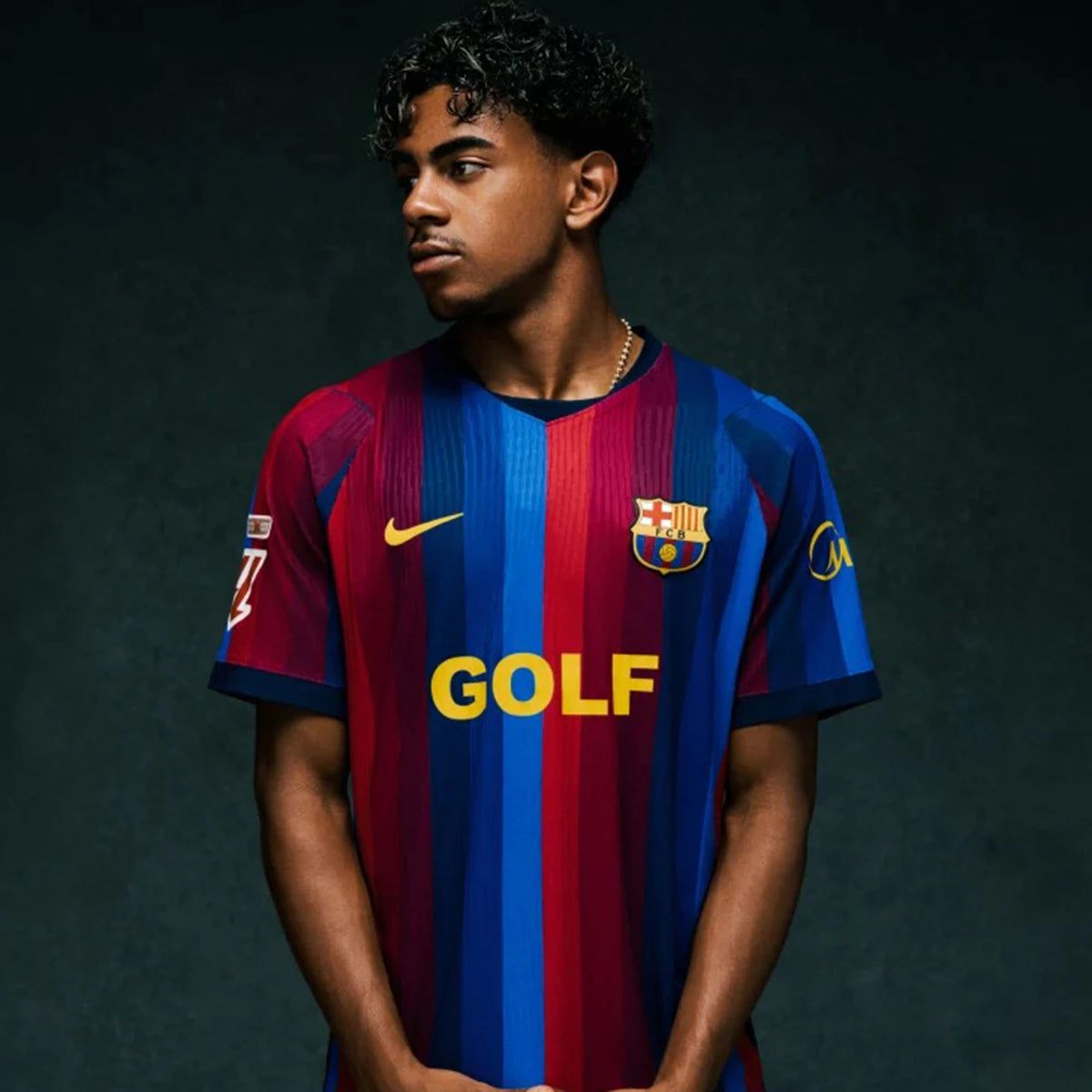 FC Barcelona x Golf Wang 2026/27 Men's Replica Jersey - Red