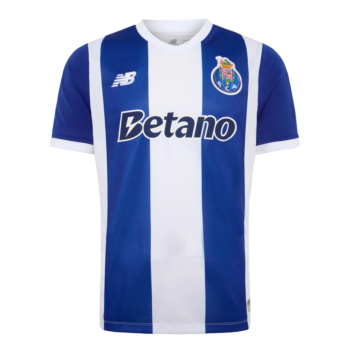 Front view of FC Porto 2026-2027 home blue stadium replica soccer jersey by Final Third Kit