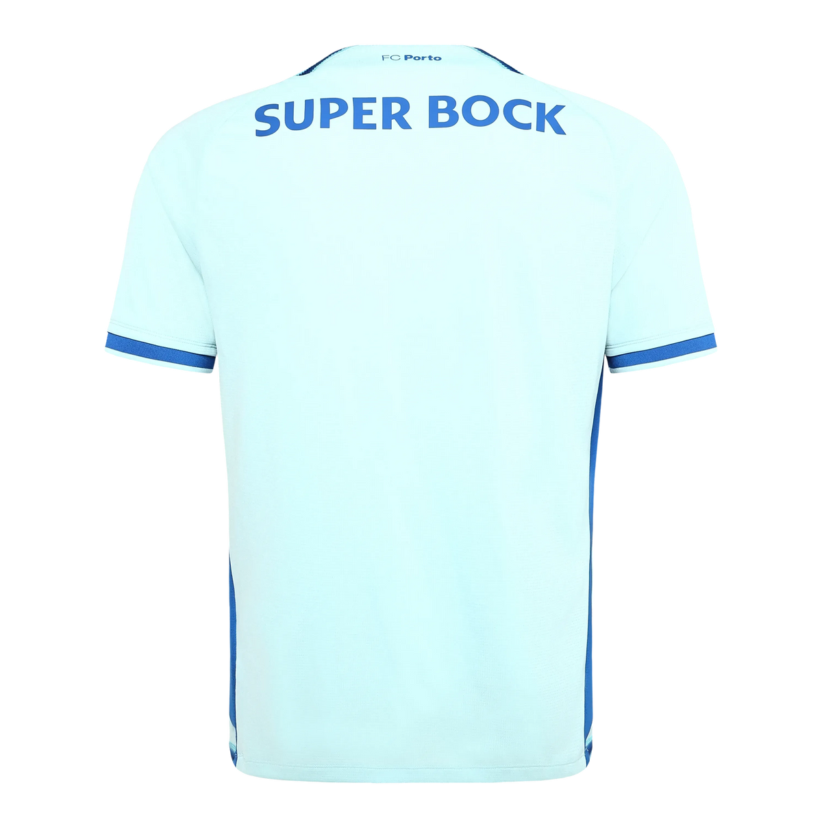 Back view of FC Porto 2026-2027 third turquoise stadium replica football shirt by Final Third Kit