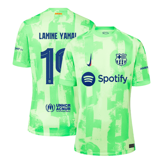 Barcelona LAMINE YAMAL #19 Third Away Soccer Jersey 2024/25 - UCL