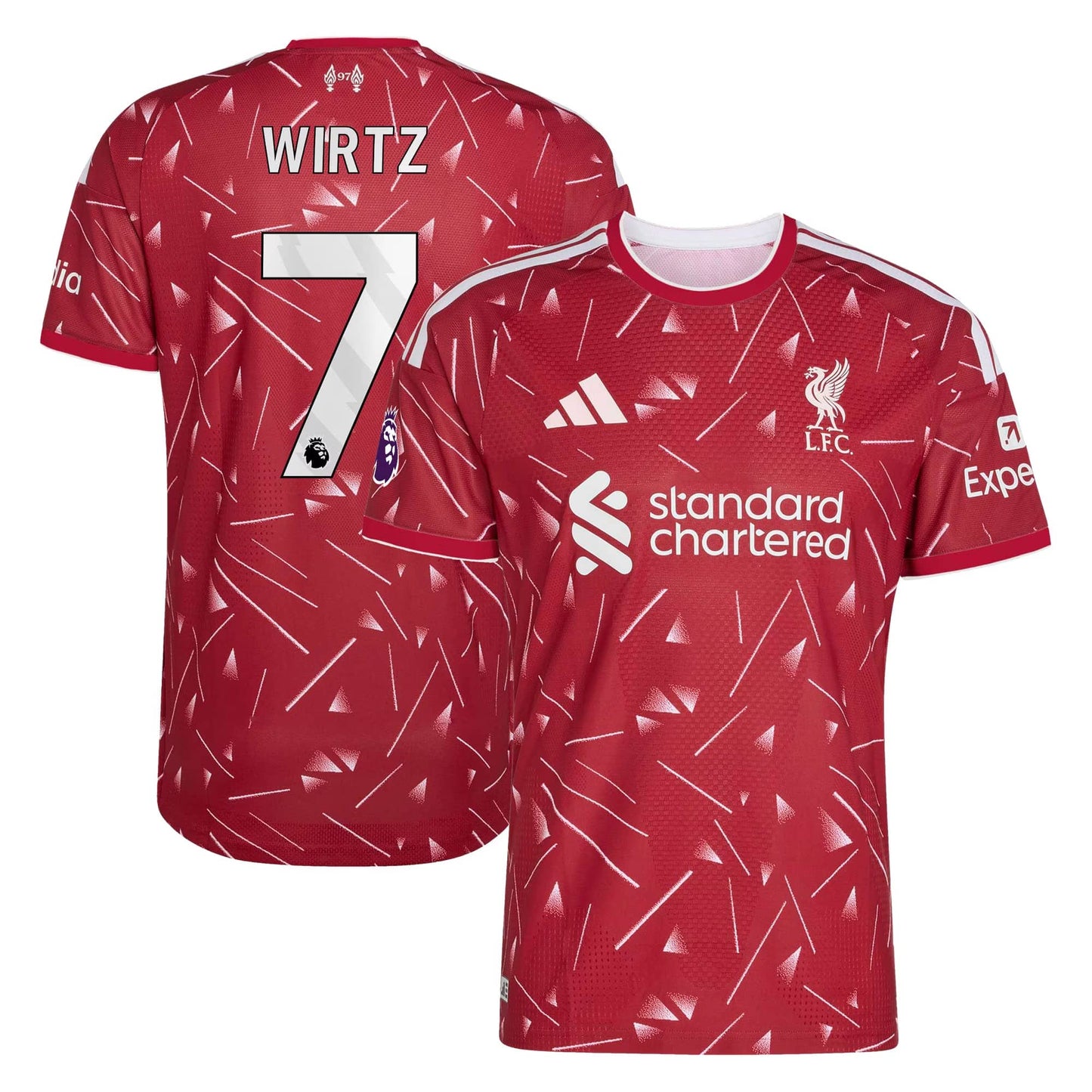 Liverpool 2026/27 Home Match Authentic Jersey - Wirtz #7