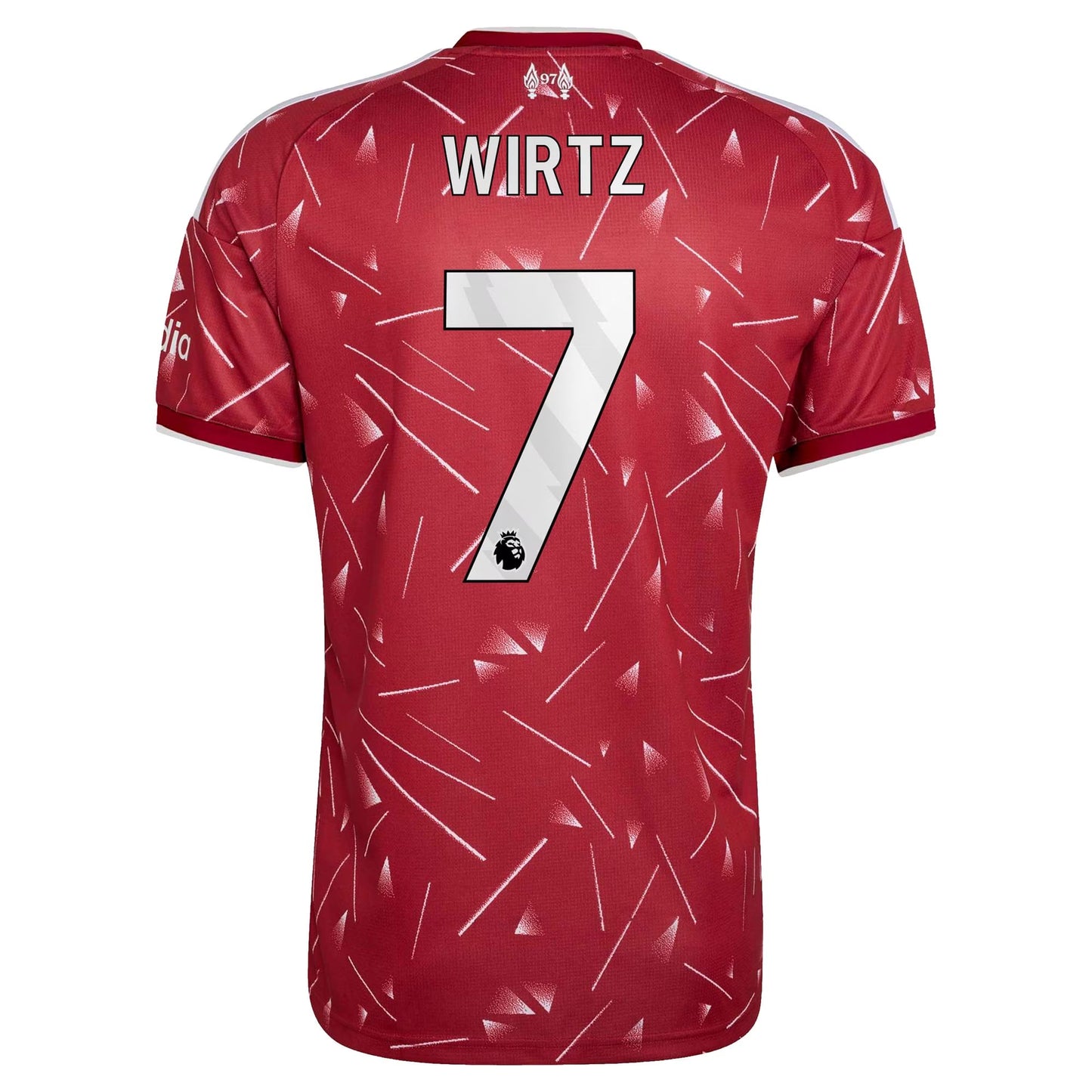 Liverpool 2026/27 Home Stadium Replica Jersey - Wirtz #7 back view