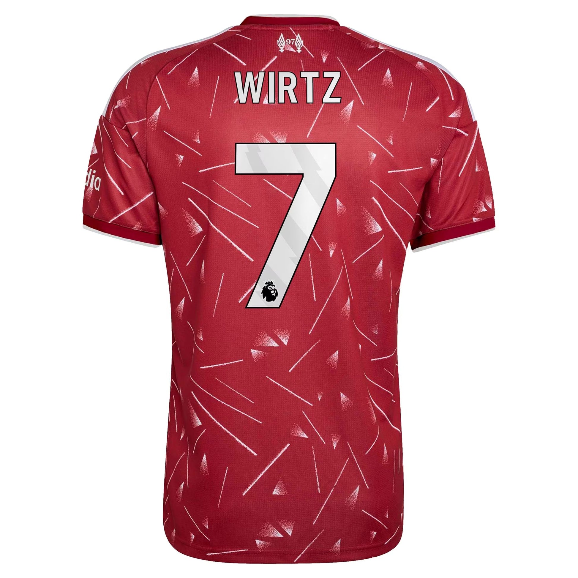 Liverpool 2026/27 Home Stadium Replica Jersey - Wirtz #7 back view