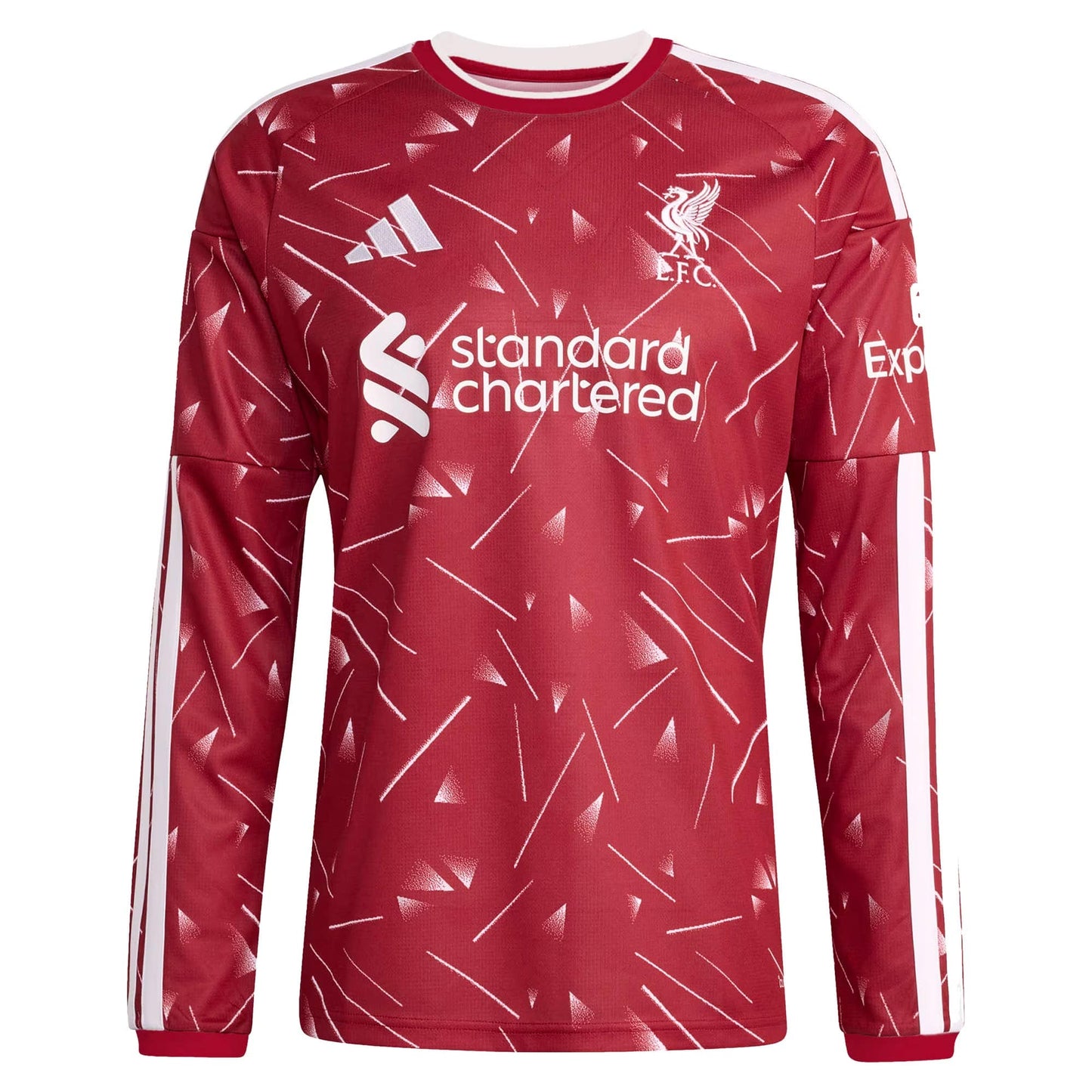 Liverpool 2026/27 Home Stadium Replica Long Sleeve Jersey - Wirtz #7 front view