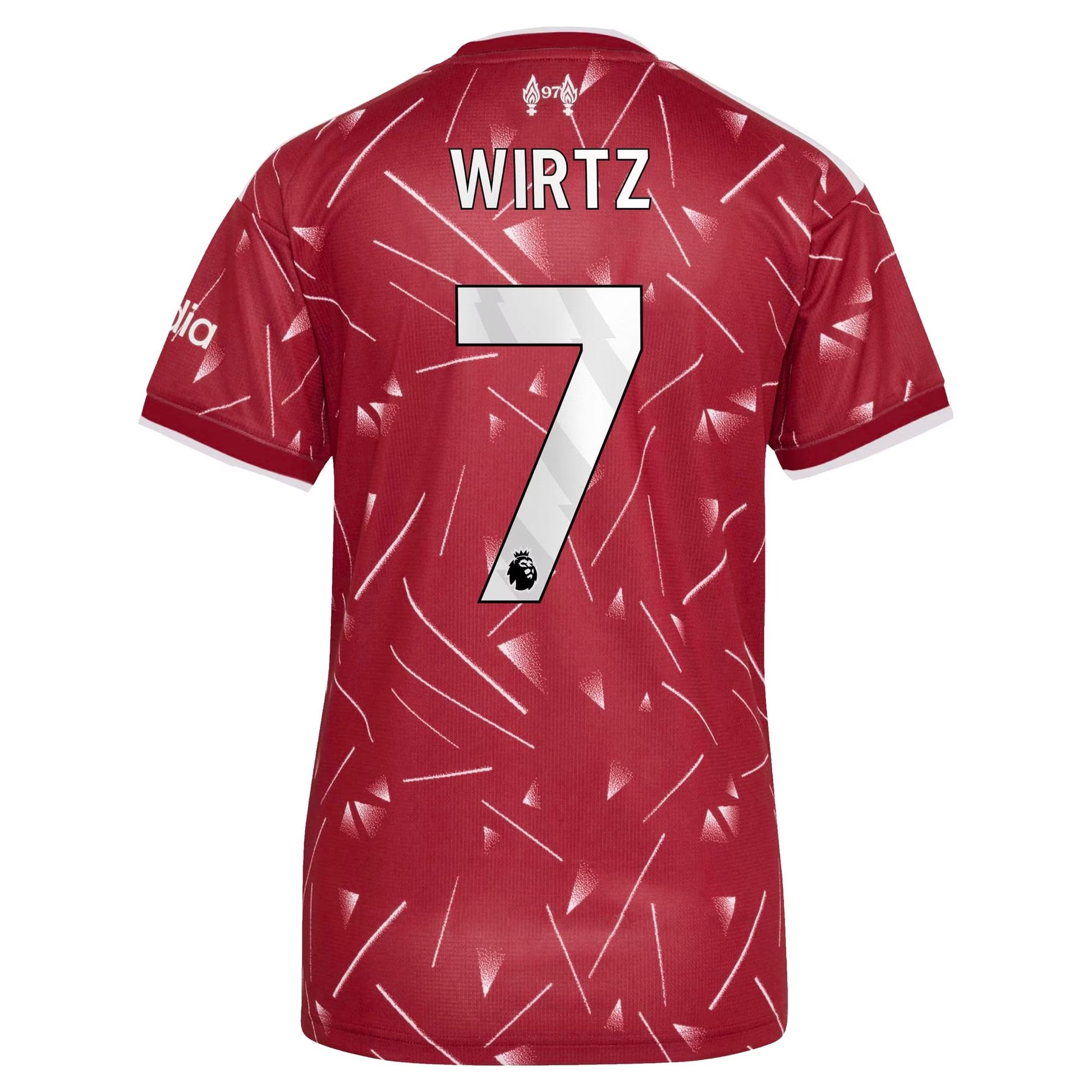 Liverpool 2026/27 Home Women's Stadium Replica Jersey - Wirtz #7 back view