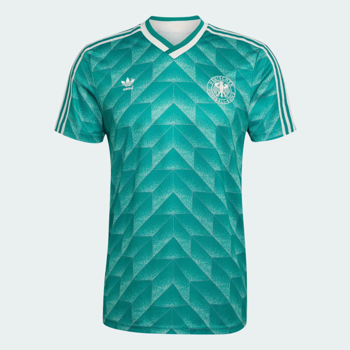 Germany 1990 Away Retro Replica Jersey - Green