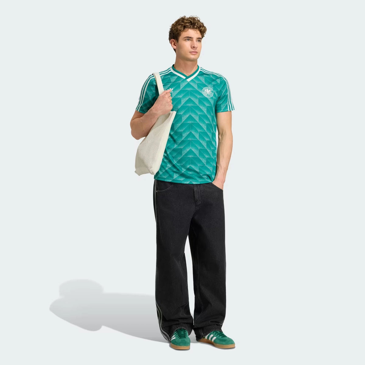 Germany 1990 Away Retro Replica Jersey - Green