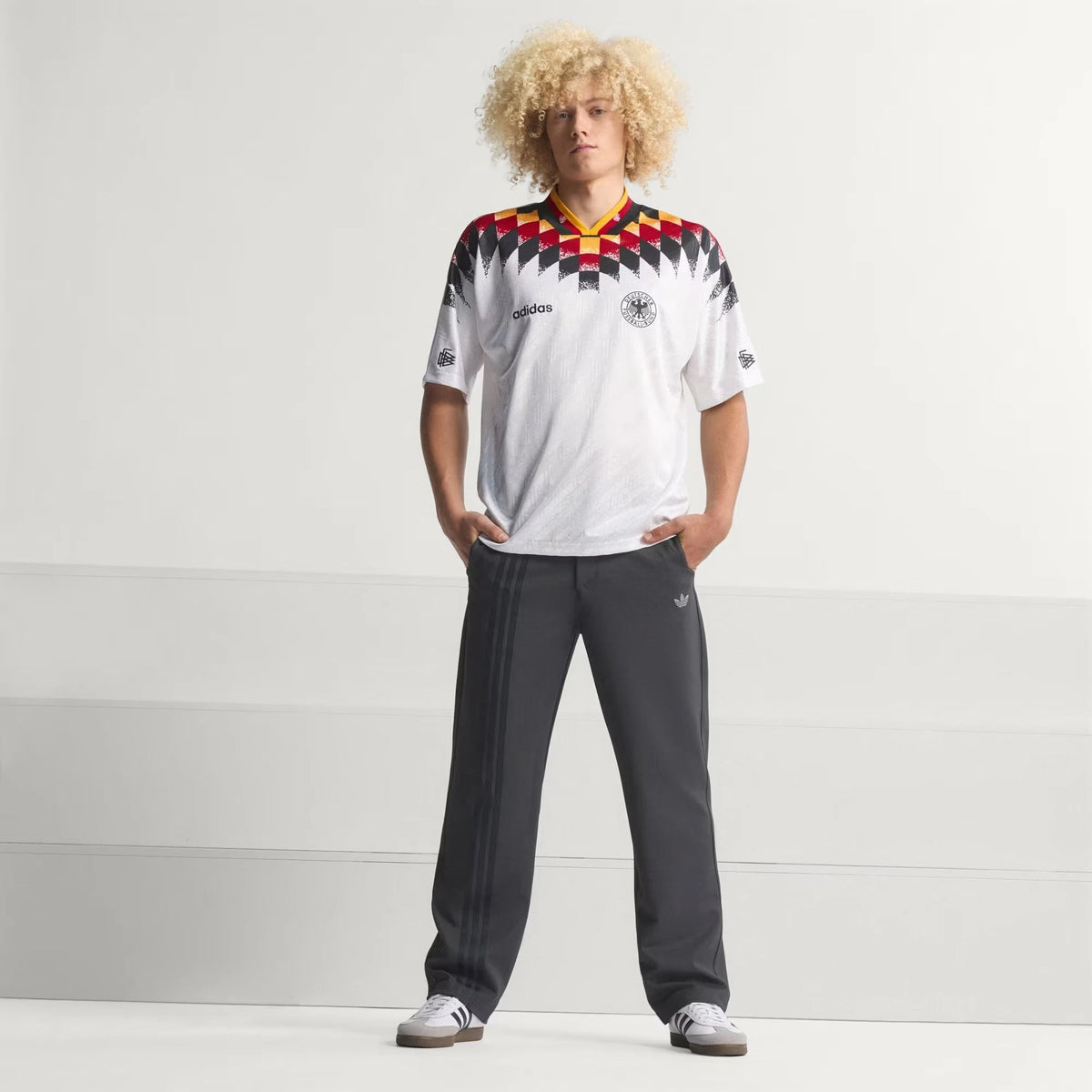 Germany Home 1994 Retro Replica Jersey - White