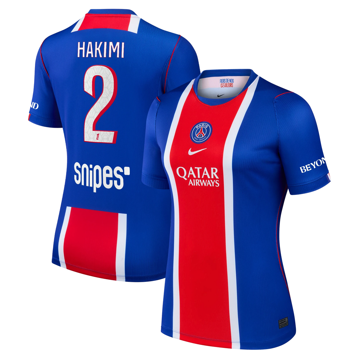Hakimi Paris Saint-Germain Women's 2026_27 Home Stadium Replica Jersey - Blue