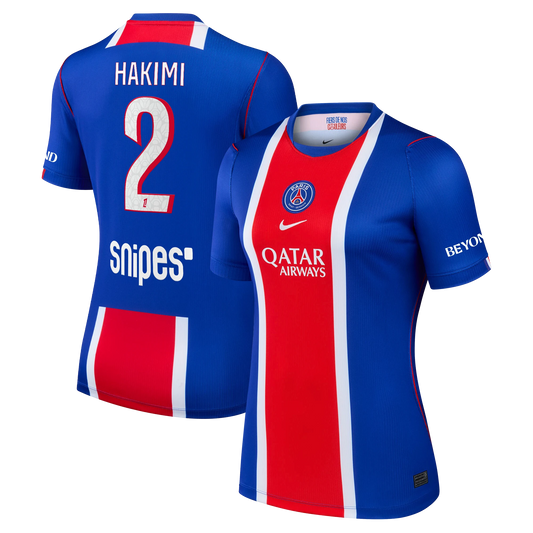 Hakimi Paris Saint-Germain Women's 2026_27 Home Stadium Replica Jersey - Blue